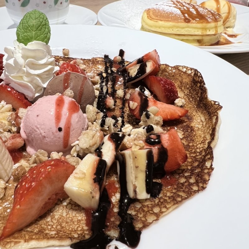 苺の自家製ガレット(デニーズ 会津花春店 )