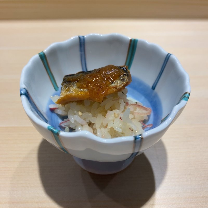 いわしの梅煮(鮨 権左衛門)