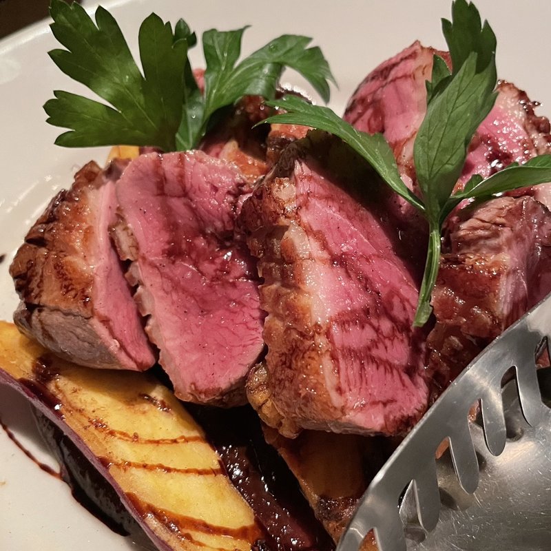 鴨のローストいちじくとバルサミコソース(テルミニ)