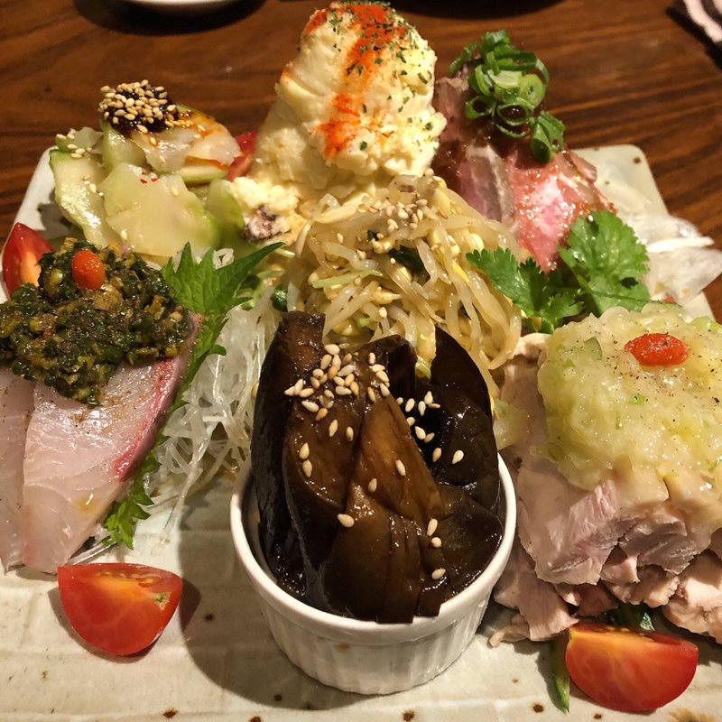 前菜盛合せ(黒龍天神樓 （コクリュウテンジンロウ）)