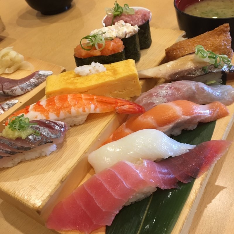 近海握りランチ(魚がし鮨沼津港店)