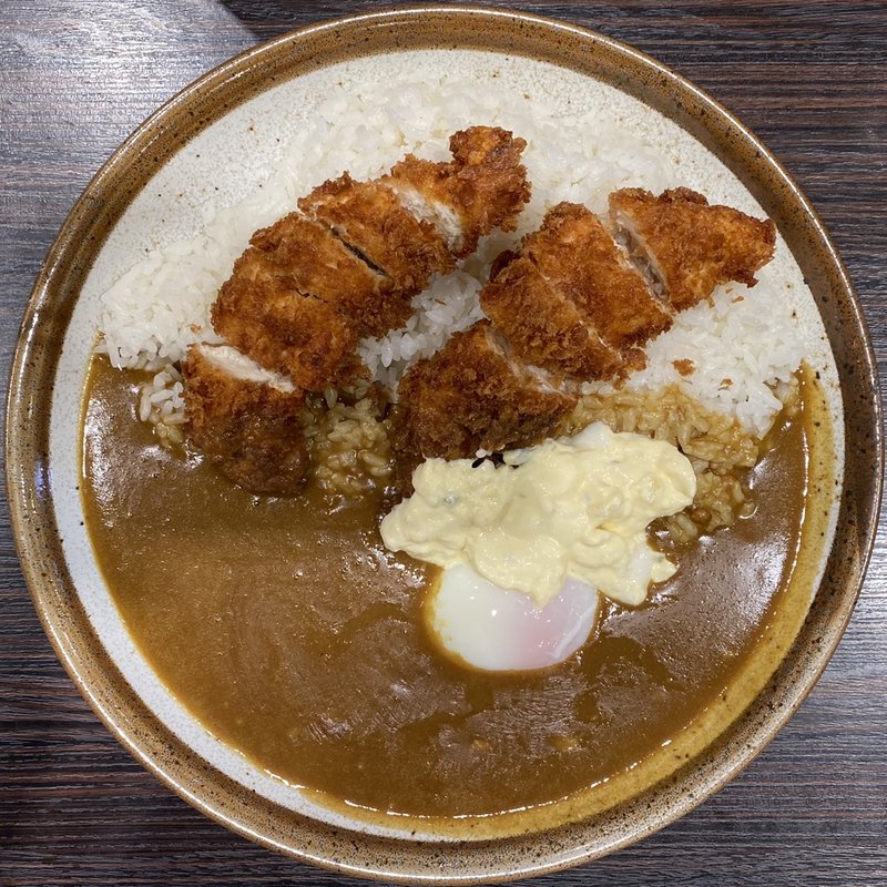 手仕込ささみカツカレー＋半熟タマゴタルタルソース(CoCo壱番屋 相模原清新店)