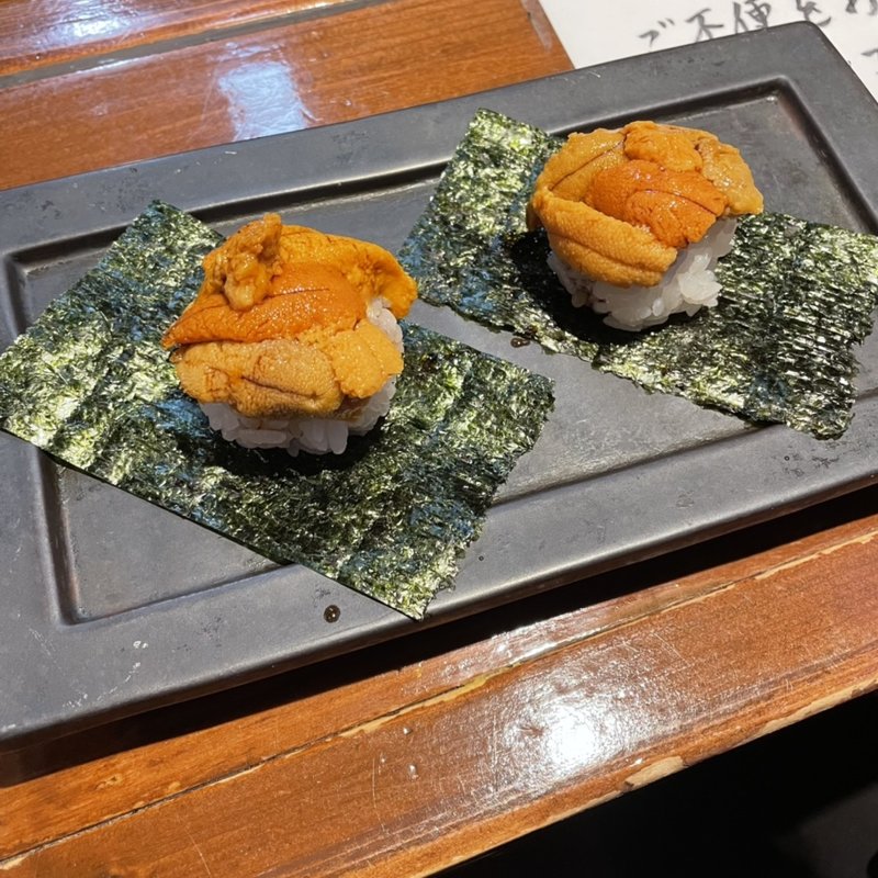 ウニ(すしバル藤家セカンズ)