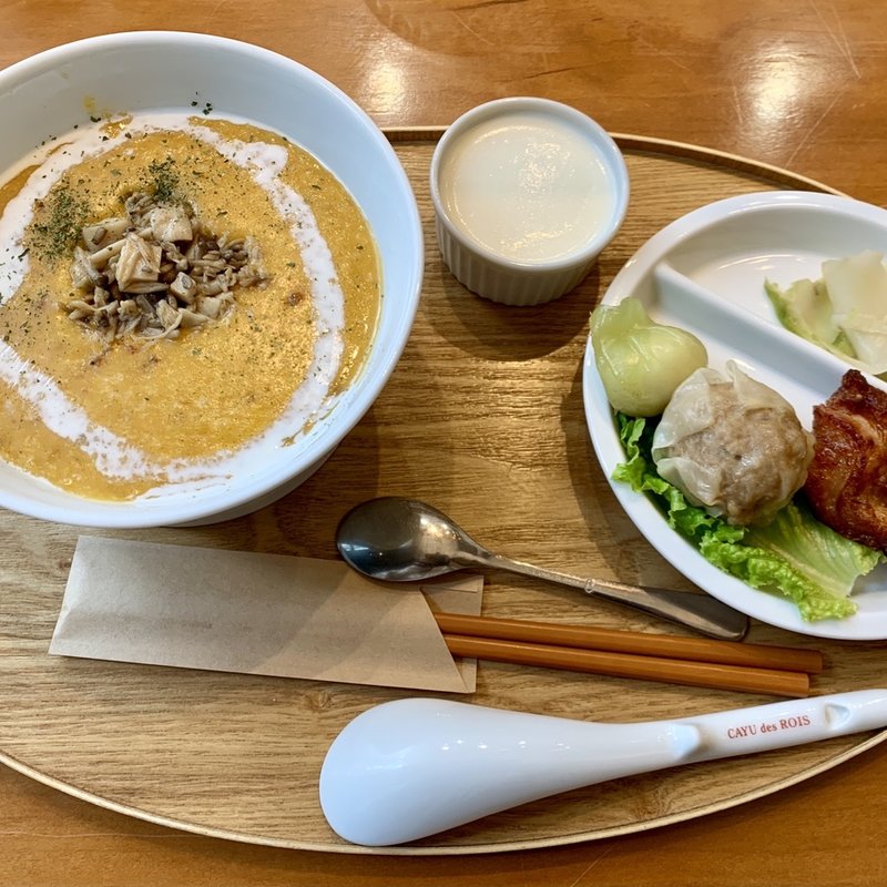 キノコチーズカレー＆ランチセット(カユ デ ロワ （CAYU des ROIS）)