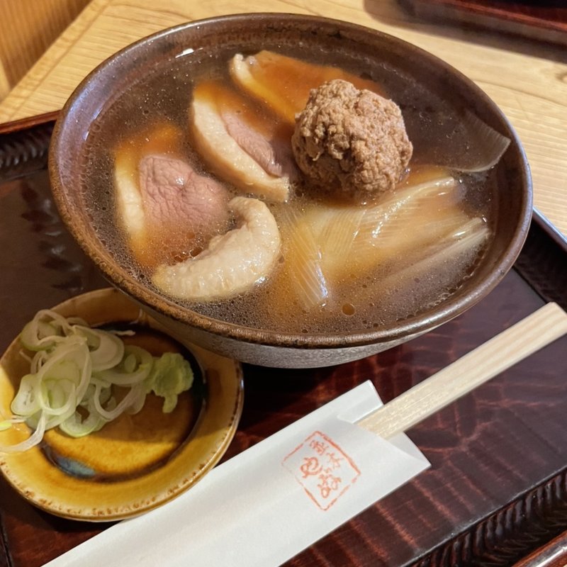 鴨南蛮(並木藪蕎麦)