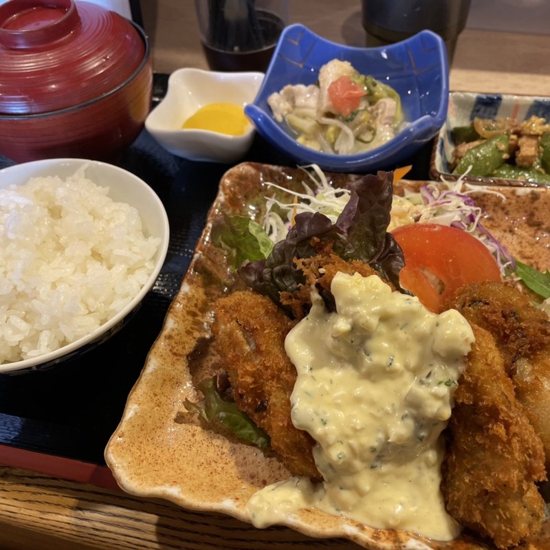 カキフライ定食　期間限定(喜楽屋 )