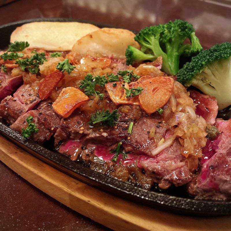 アンガス牛のステーキ(KURA 中目黒店 （クラ）)