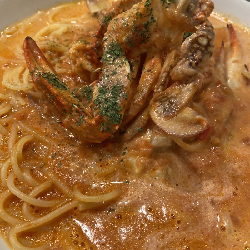 渡り蟹のトマトソース　乾麺(はらっぱ 駅ビルモントレー店 )