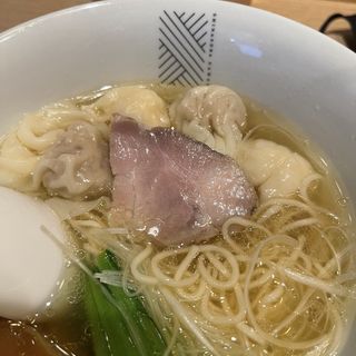 白醤油二種の雲呑麺(支那蕎麦 澤田)