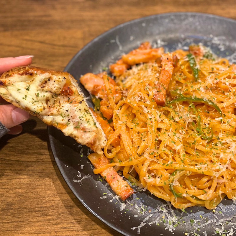 クリームナポリタン(パスタ処 十兵衛)