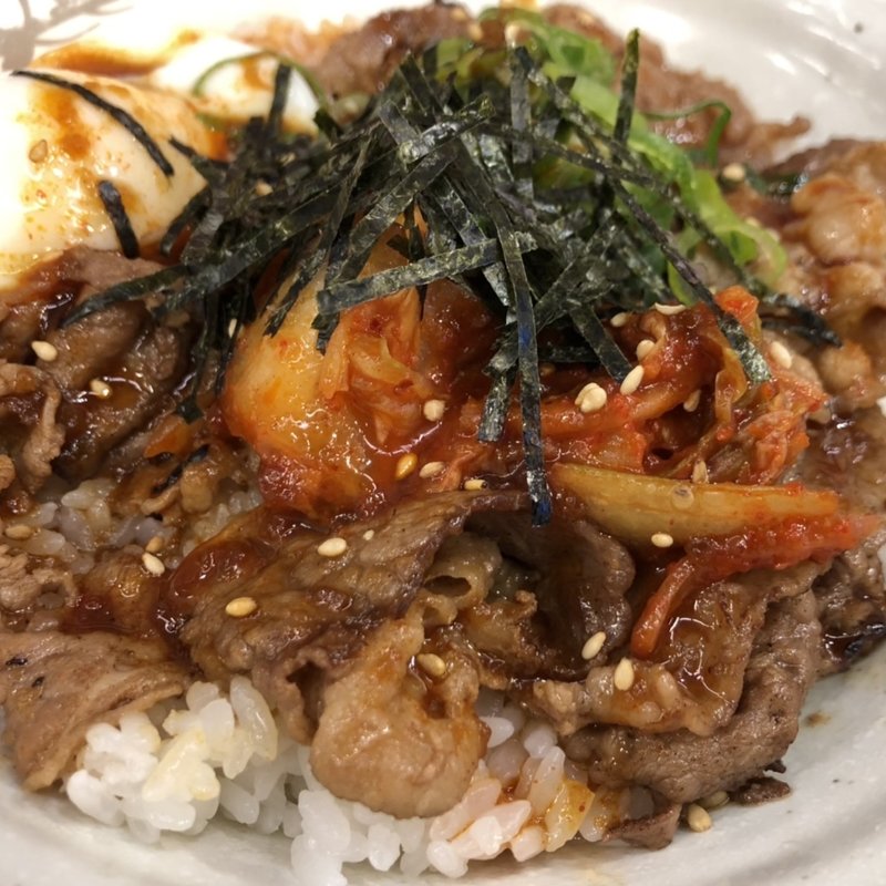 アンガス牛焼ビビン丼(並盛)(松屋 学芸大学店 )