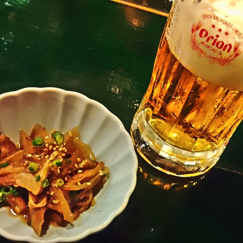 お通し(きんぱぎんぱ （金波銀波）)