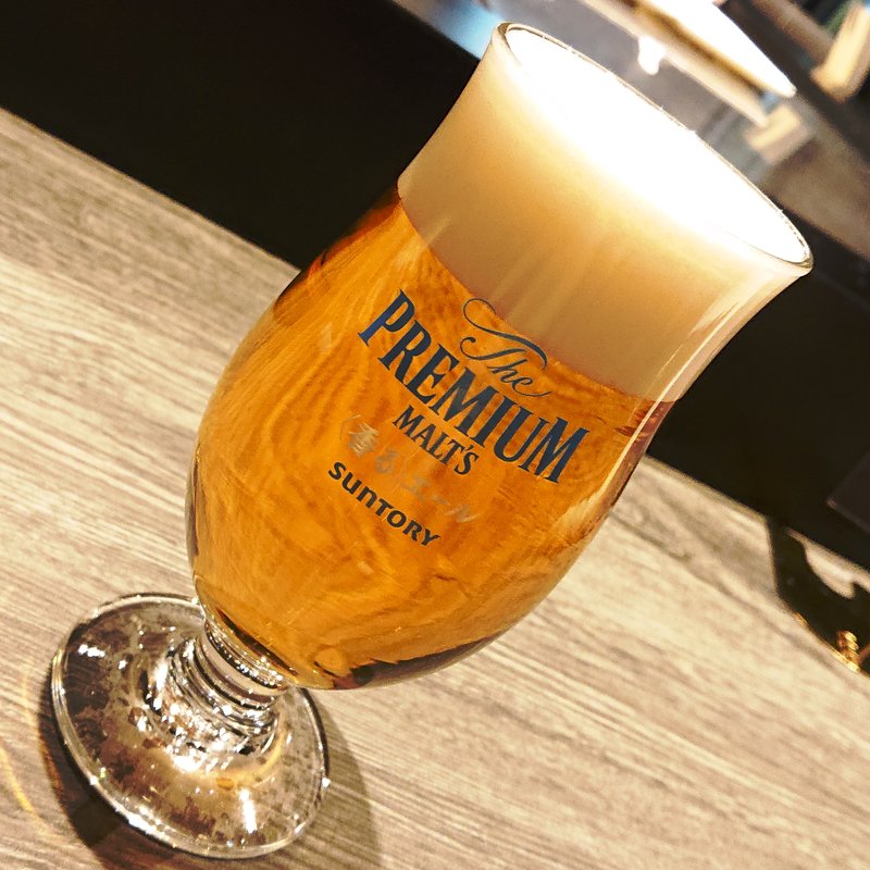 プレミアムモルツ香るエール(鉄板焼katakago)