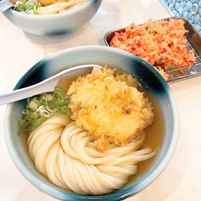 かけうどん(麺散)