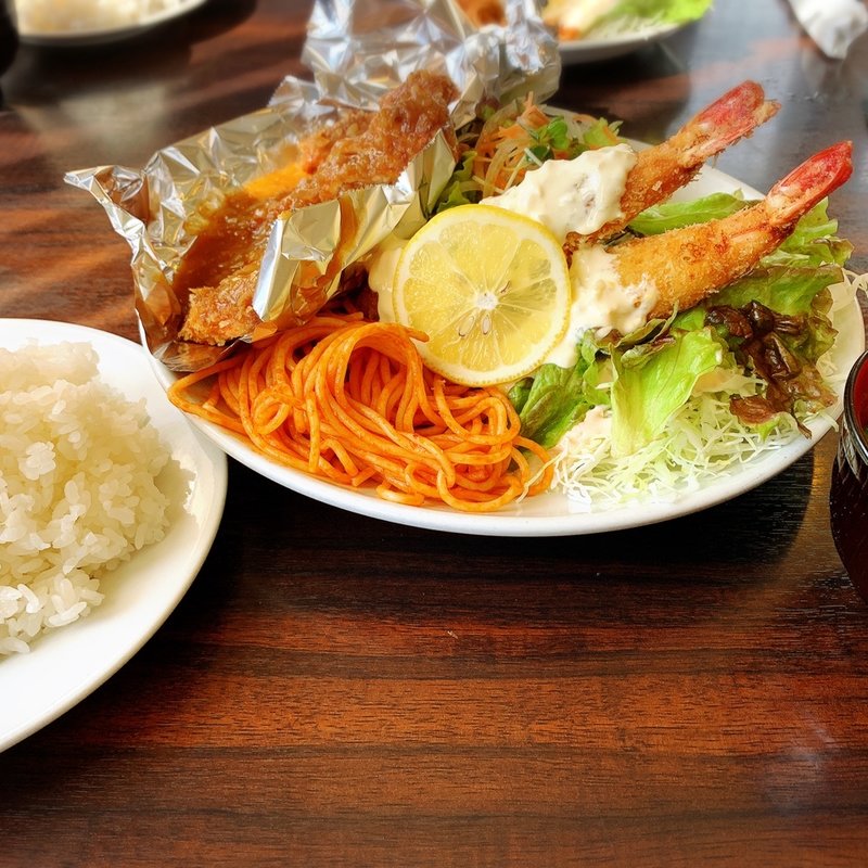 エビ&トンカツ(レストハウスポプラ （ポプラ）)