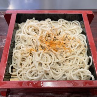 追加汁なし二八せいろ（半盛り）(そば処　久霧)