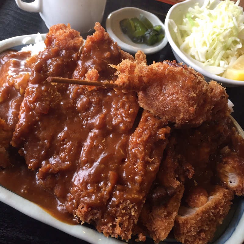 ロースカツカレー (中)(とんちき )