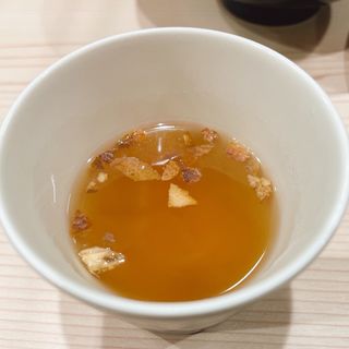 陳皮（本日の割りスープ）(ラーメン専科 竹末食堂)