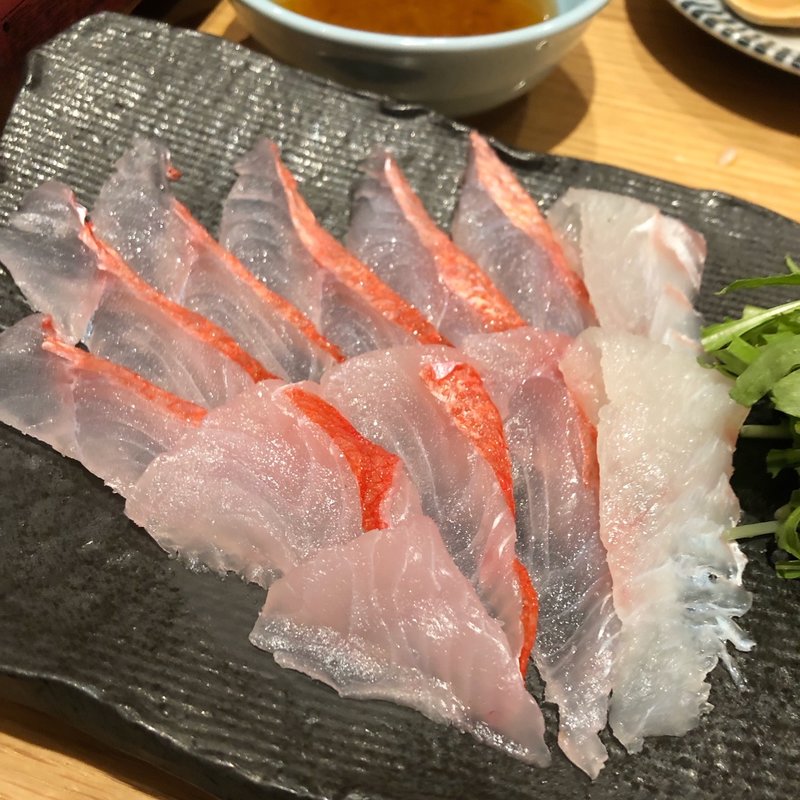 金目鯛のしゃぶしゃぶ(魚菜由良　雑魚亭)