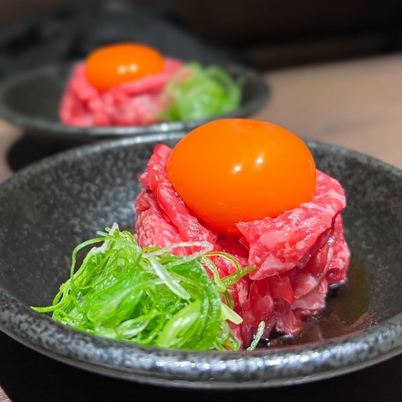 和牛ユッケ(ヤキニク甲)