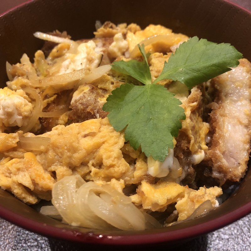 ミニかつ丼(ゆにーいくcafe)