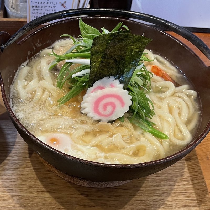 鍋焼きうどん(うどんの釜くら)