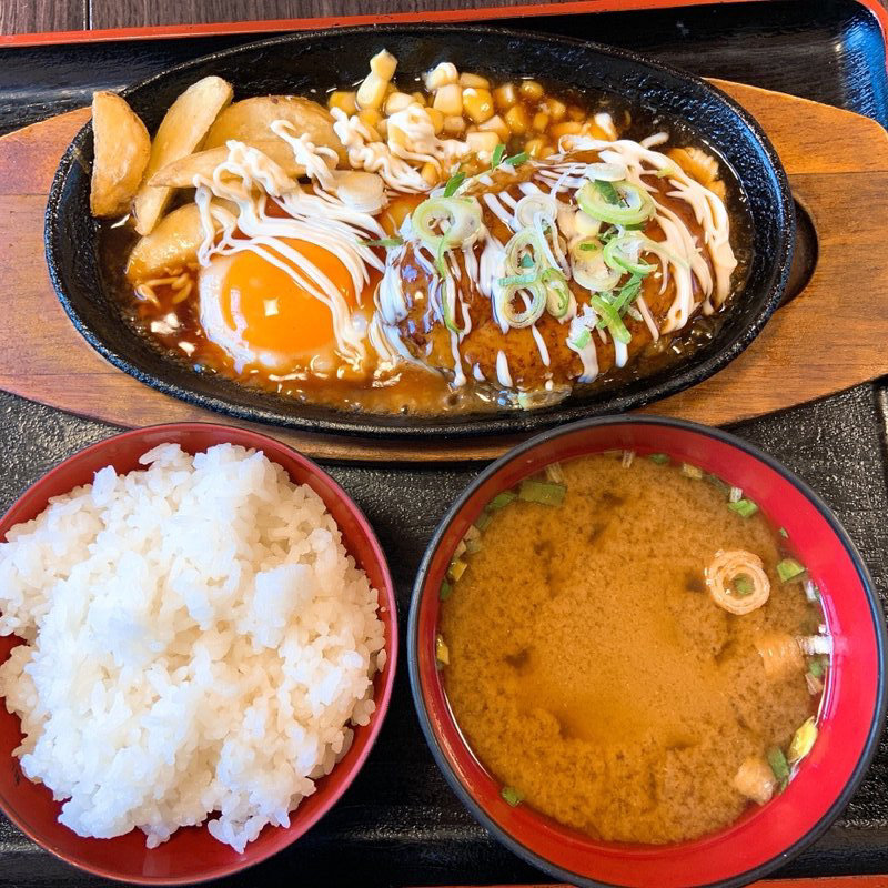 てりマヨエッグハンバーグ定食(待夢 （タイム）)