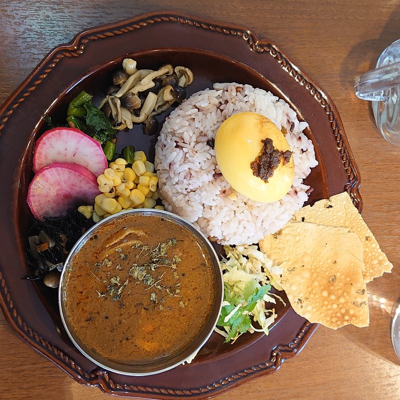 1種類レンテプレート(cafe Curia Lente)