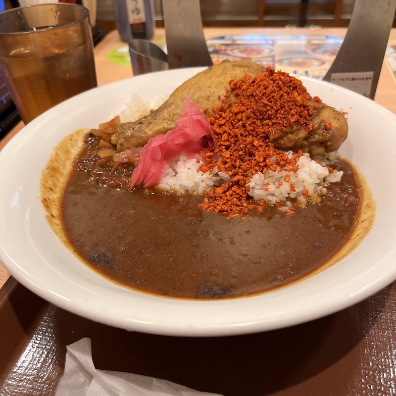 ファイヤーチキンカレー(すき家 赤坂六丁目店 )