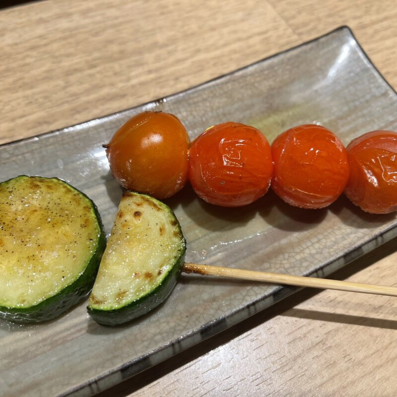 プチトマト・ズッキーニ(焼き鳥 わ家 住吉店)