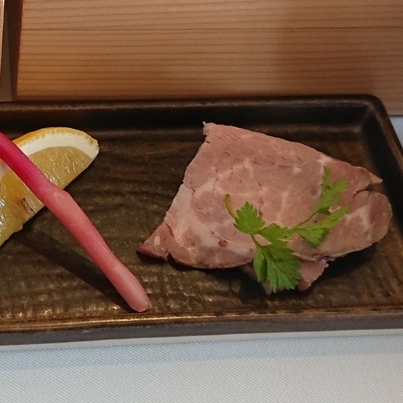 【朝食】自家製こうじハム(三輪 湯河原)