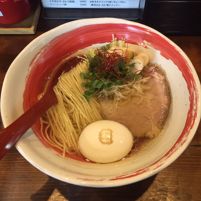 塩らーめん　玉子入り(のだ麺 ～縁～ )