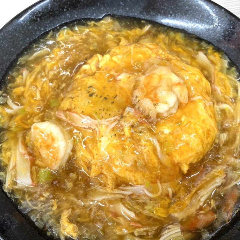 極王天津飯(餃子の王将 深井店)