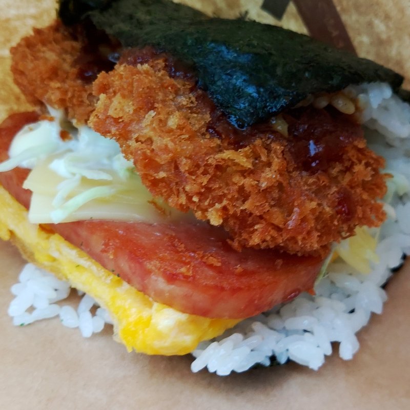 豚カツポーたま(ポーたま 北谷アメリカンビレッジ店
)