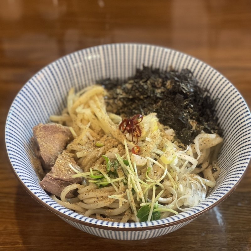 太麺まぜそば(に干し屋 SINCHAN)