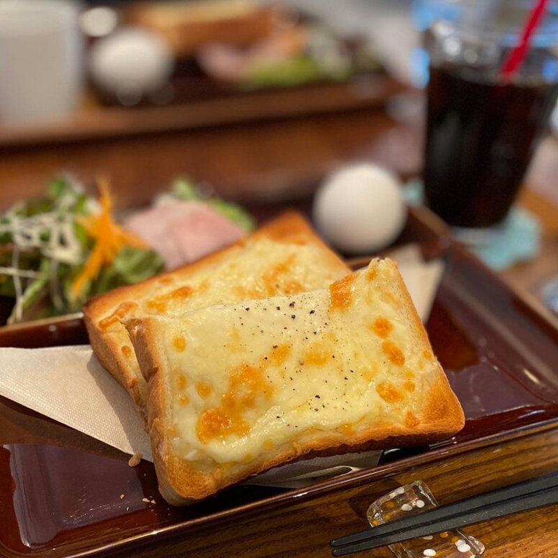 チーズトーストモーニング(Cafe Polaris)