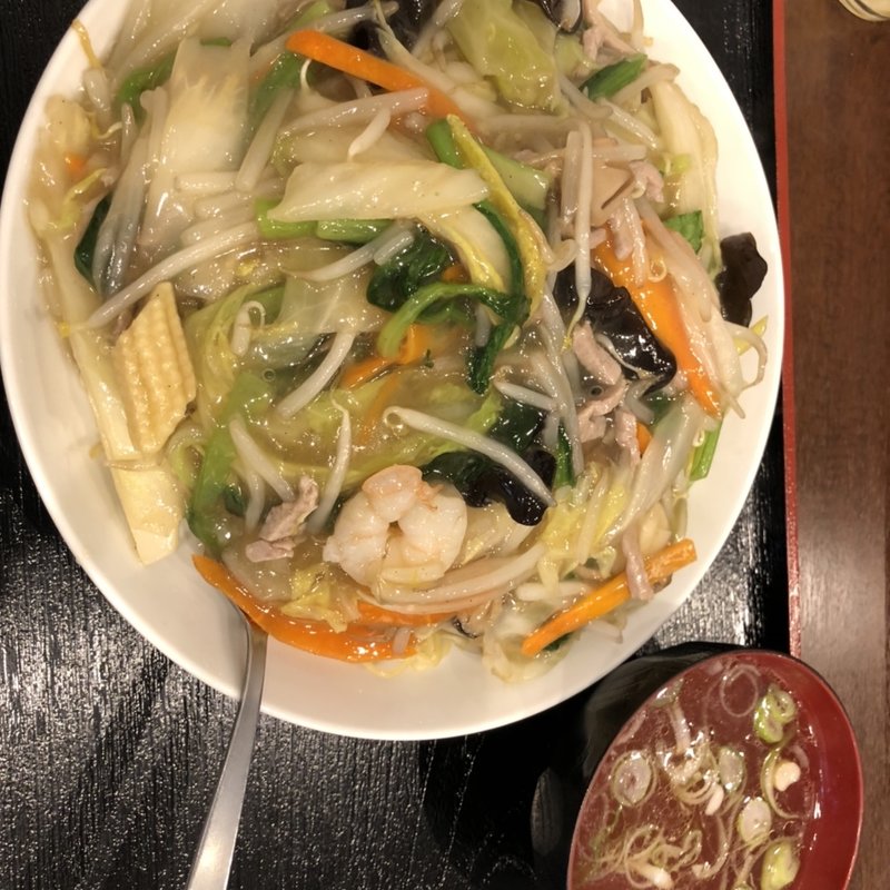 五目あんかけ焼きそば(香菜園)