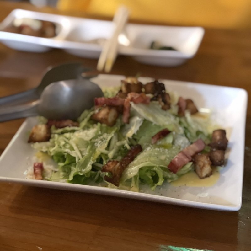 とうもろこしドレッシングのシーザーサラダ(北斗芯軒)