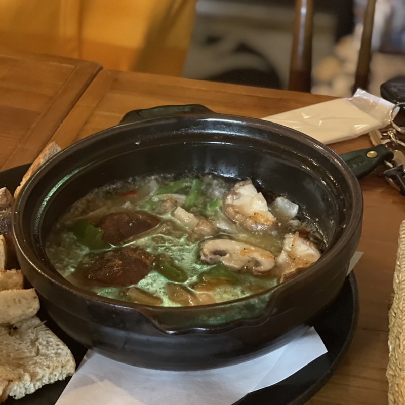 土鍋アヒージョ(北斗芯軒)