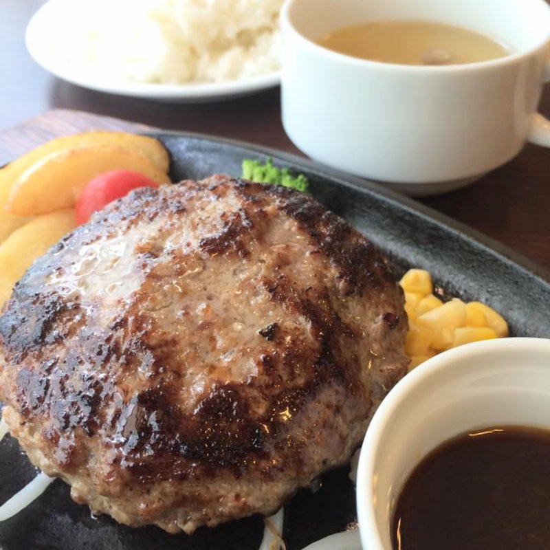 宮崎産和牛ハンバーグランチ(ハンバーグ・ステーキ宮崎亭)