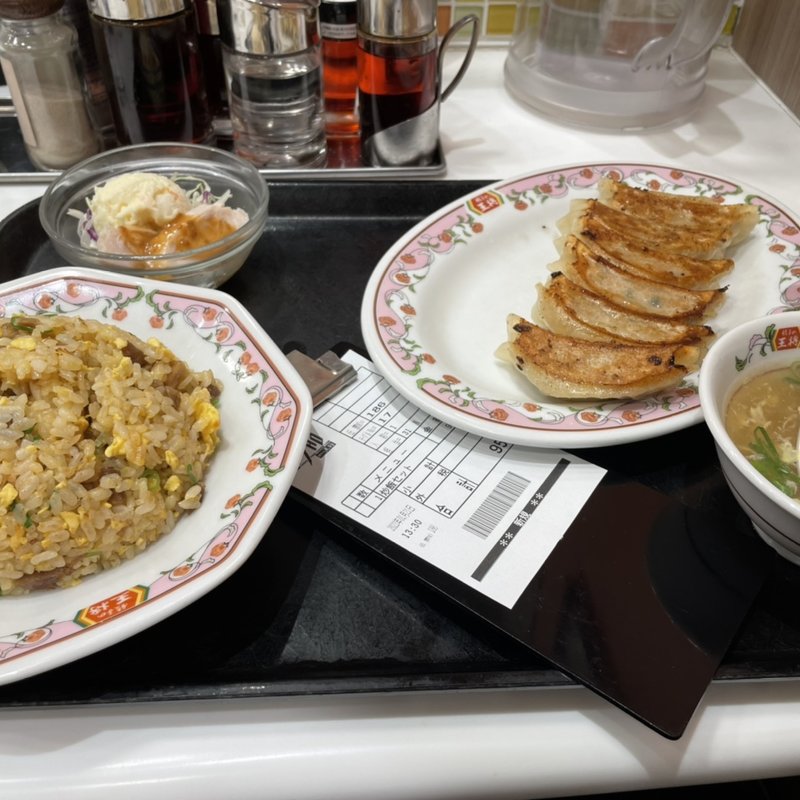 炒飯セット(餃子の王将 浅草橋駅前店 （ギョウザノオウショウ）)