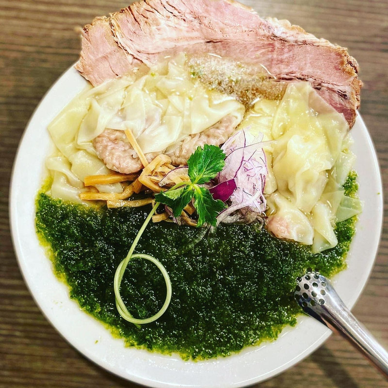 あおさ海苔そば(支那蕎麦大丸)