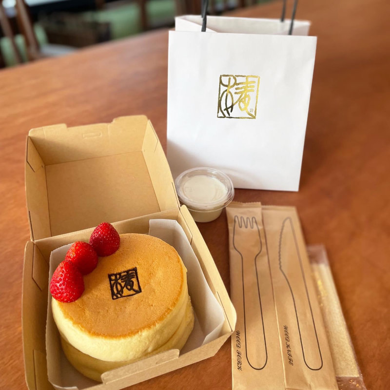 北海道ほっとけーきソルティクリーム北海道いちご(椿サロン 銀座)