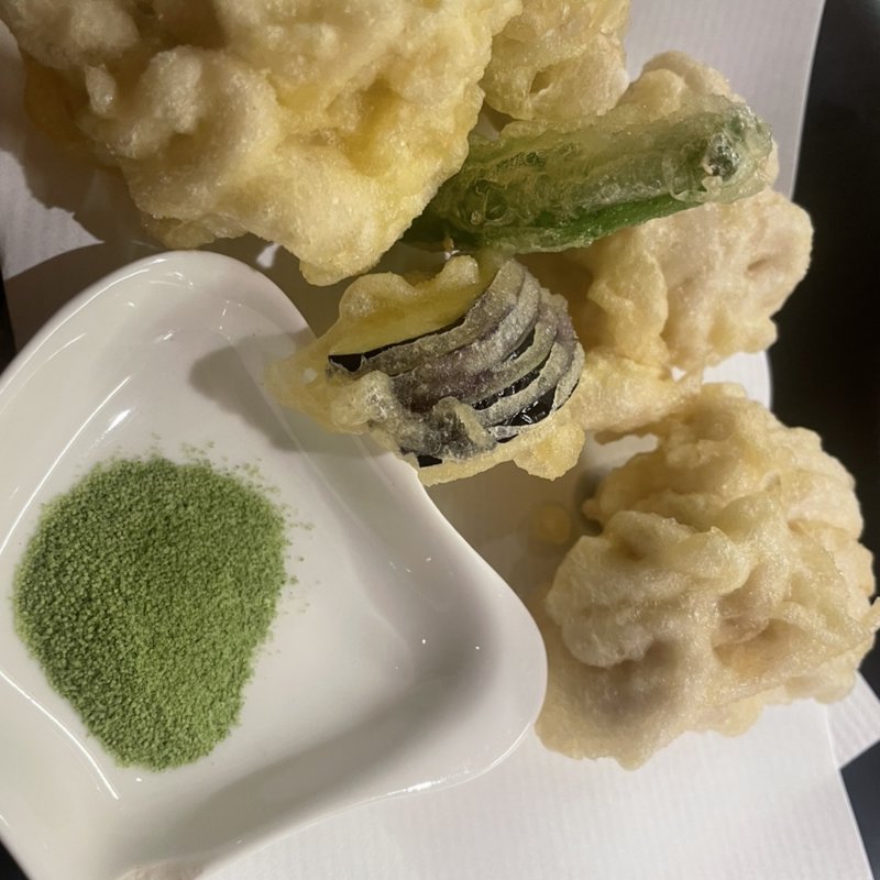 白子の天ぷら(寿司居酒屋 くず葉本家)