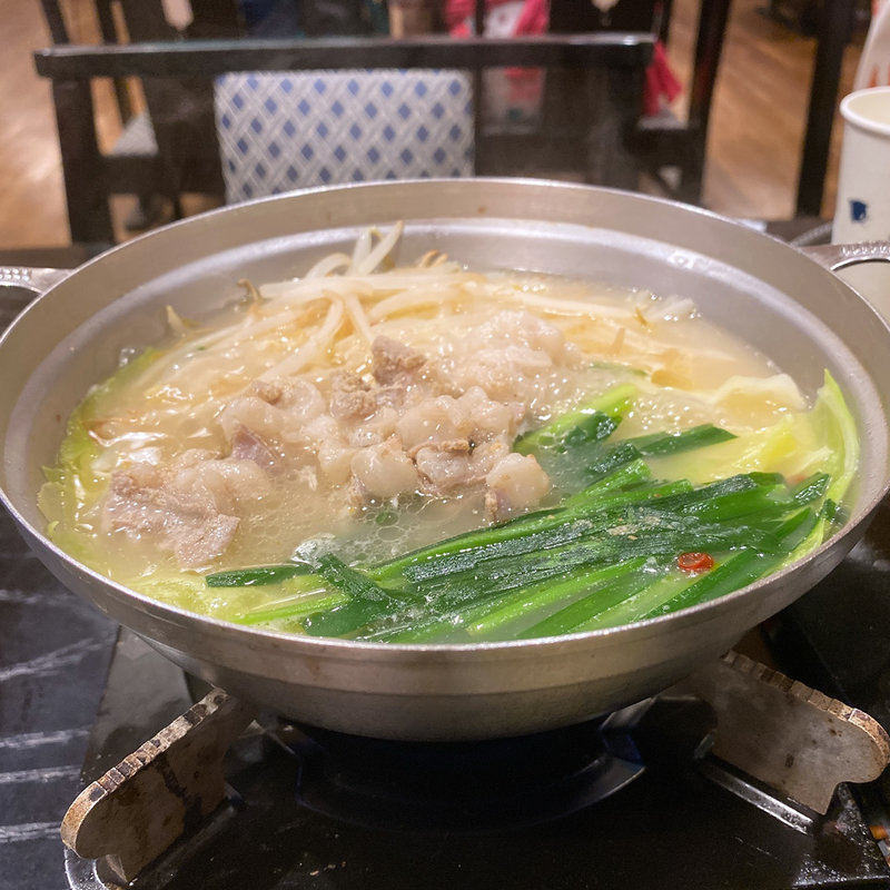 もつ鍋(空庭温泉)