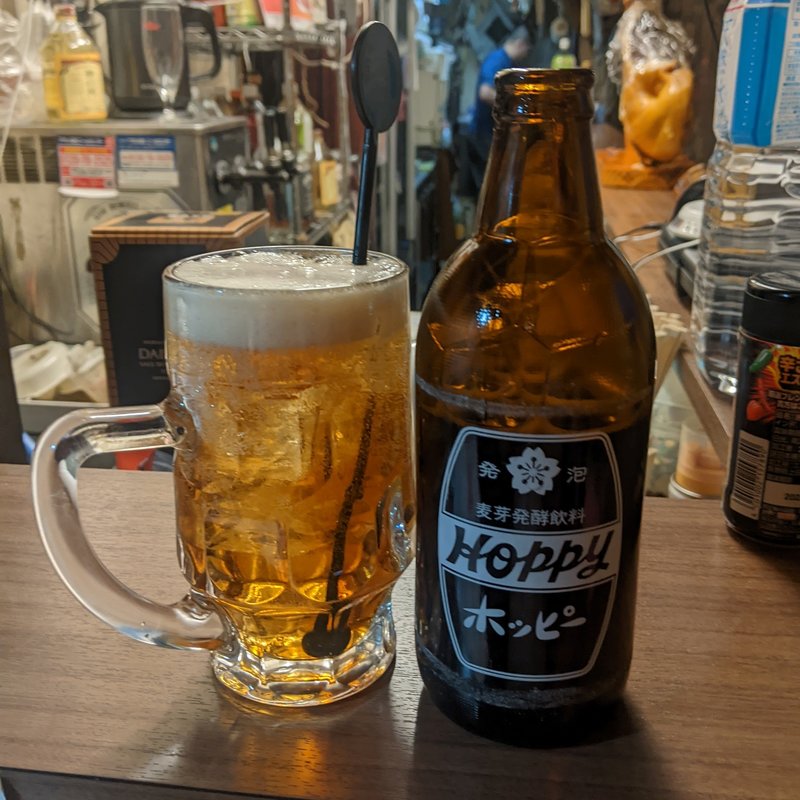 黒ホッピー(串焼 藤井)