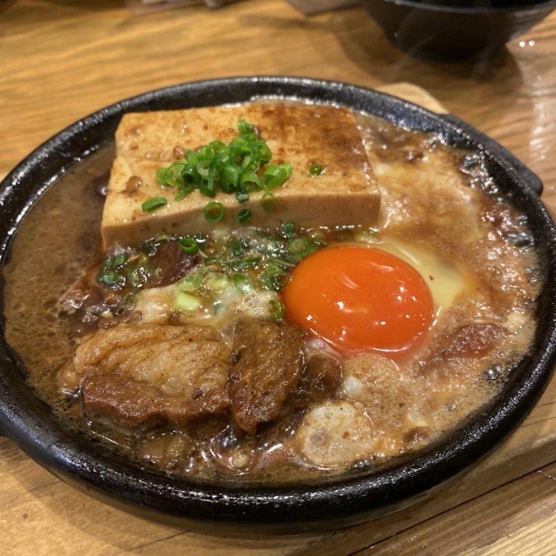 肉屋のせがれの肉豆腐(たこ焼とおでん 池下)