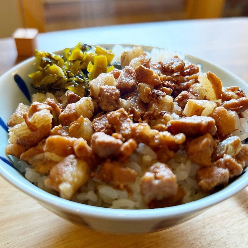 ルーロー飯(阿嬷豆花店（アマドウファ）)