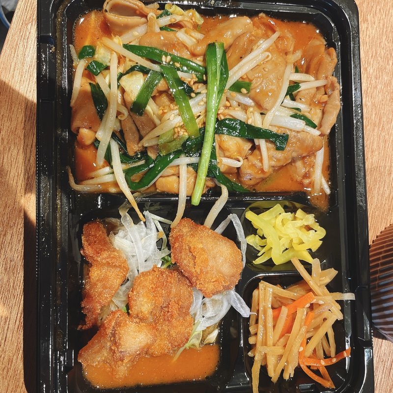 ホルモン炒め定食(焼肉ライク 神保町店)