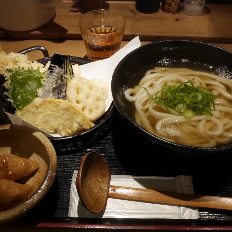 天ぷらうどん(ほんまもんうどん 福ちゃん)